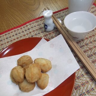 里芋の煮揚げ